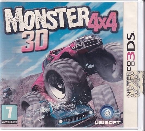 Monster 4x4 3D - Nintendo 3DS Spil - (B Grade) (Used) (eng)